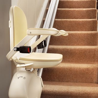 Brooks Slimline straight stairlift, Derry